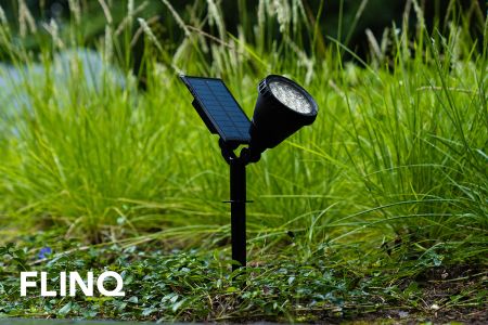 Slimme solar tuinspot - FlinQ
