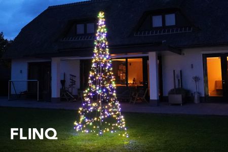 Kerstboom led-verlichting met mast Luxxtree