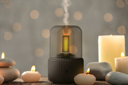 Luchtbevochtiger met aroma diffuser – Candle light