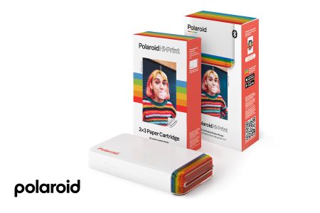 Draadloze fotoprinter + fotopapier Polaroid