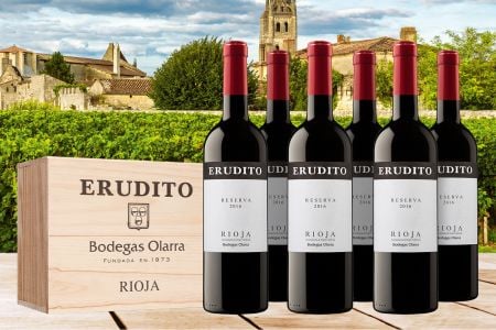 Erudito DOC Rioja in kist