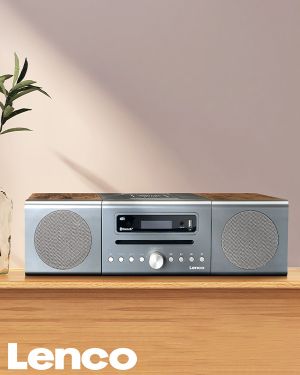 Stereoset met FM- en DAB+-radio, cd- en mp3-speler met bluetooth
